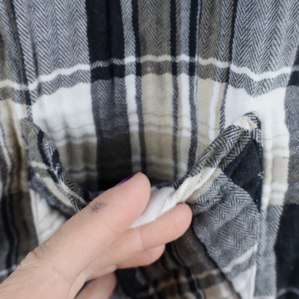 Rag & Bone Mens Collared Flannel Long Sleeve Button Front Plaid Shirt Size S - Picture 6 of 11